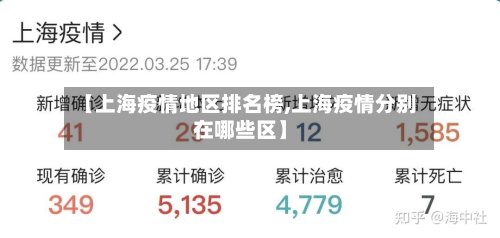【上海疫情地区排名榜,上海疫情分别在哪些区】-第3张图片