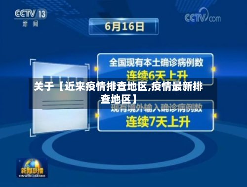 关于【近来疫情排查地区,疫情最新排查地区】-第2张图片
