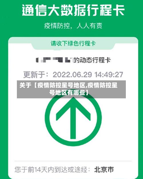 关于【疫情防控星号地区,疫情防控星号地区有哪些】-第2张图片
