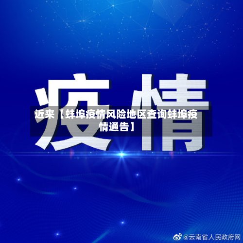 近来【蚌埠疫情风险地区查询蚌埠疫情通告】-第2张图片
