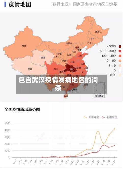 包含武汉疫情发病地区的词条