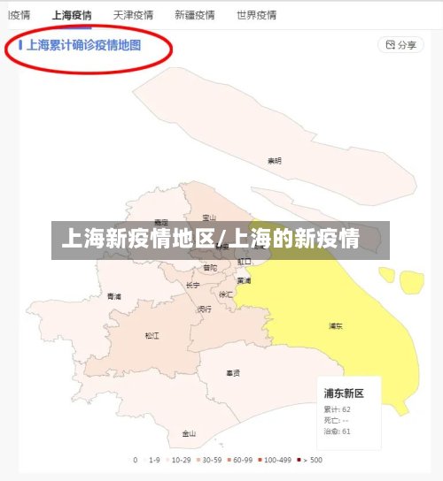 上海新疫情地区/上海的新疫情