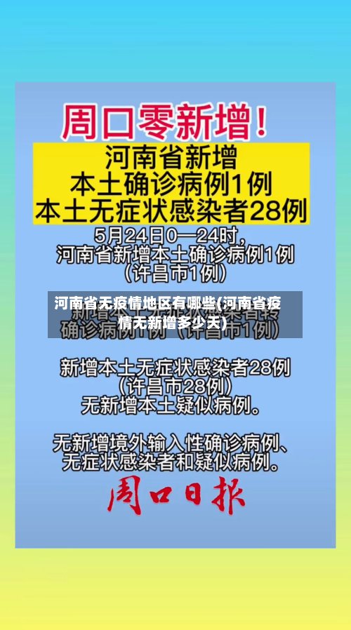 河南省无疫情地区有哪些(河南省疫情无新增多少天)