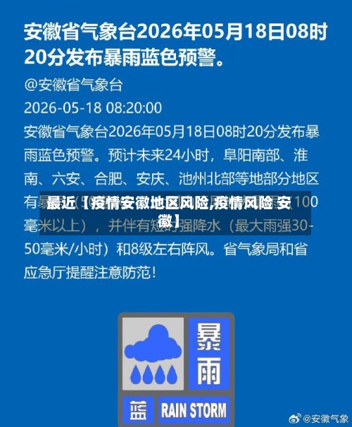 最近【疫情安徽地区风险,疫情风险 安徽】