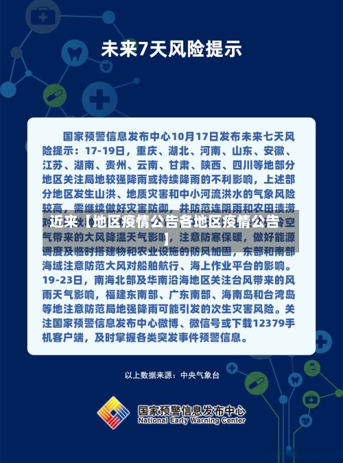 近来【地区疫情公告各地区疫情公告】