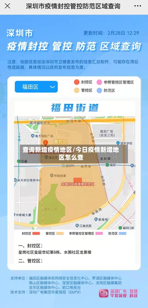 查询新增疫情地区/今日疫情新增地区怎么查-第2张图片