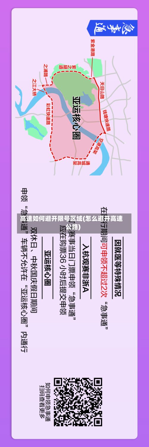 高速如何避开限号区域(怎么避开高速公路)