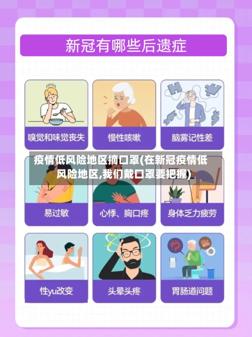 疫情低风险地区摘口罩(在新冠疫情低风险地区,我们戴口罩要把握)