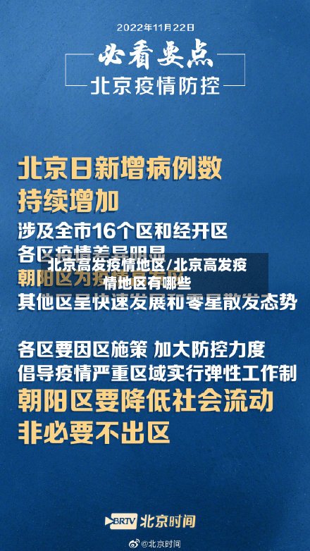 北京高发疫情地区/北京高发疫情地区有哪些-第2张图片