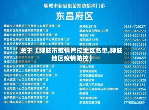 关于【聊城市疫情管控地区名单,聊城地区疫情防控】-第2张图片