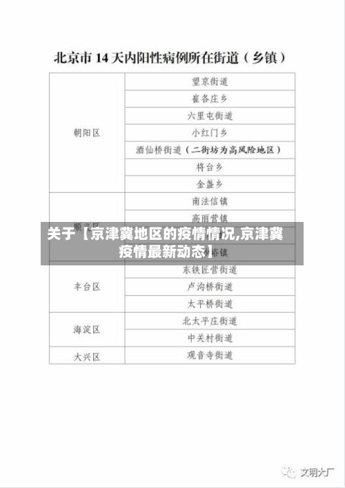 关于【京津冀地区的疫情情况,京津冀疫情最新动态】-第3张图片
