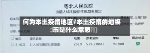 何为本土疫情地区/本土疫情的地级市是什么意思-第2张图片