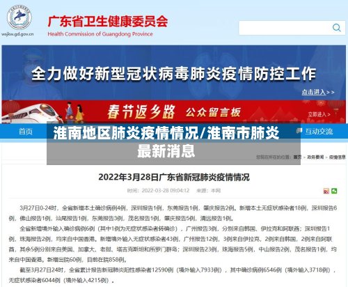 淮南地区肺炎疫情情况/淮南市肺炎最新消息