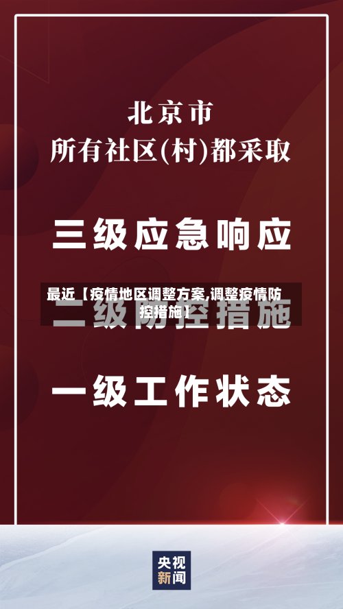 最近【疫情地区调整方案,调整疫情防控措施】-第2张图片