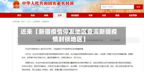 近来【新疆疫情停发地区查询新疆疫情封锁地区】-第2张图片
