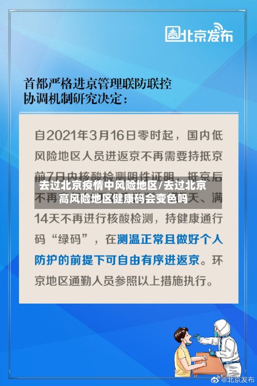 去过北京疫情中风险地区/去过北京高风险地区健康码会变色吗-第3张图片