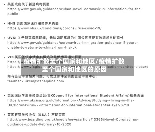 疫情扩散至个国家和地区/疫情扩散至个国家和地区的原因-第2张图片