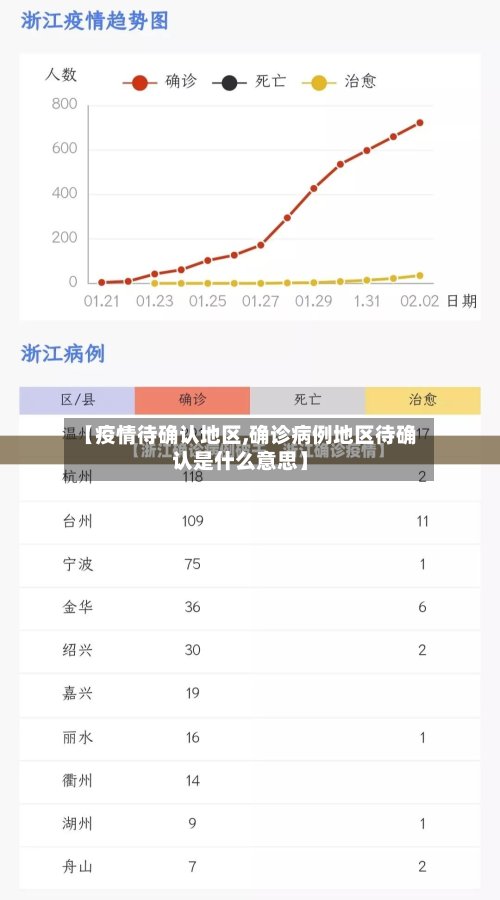 【疫情待确认地区,确诊病例地区待确认是什么意思】