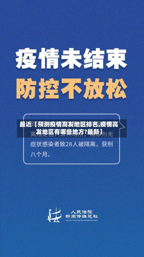 最近【预测疫情高发地区排名,疫情高发地区有哪些地方?最新】