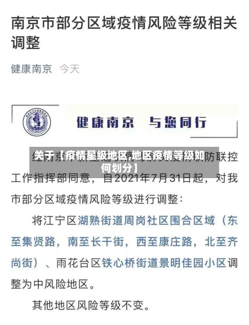 关于【疫情星级地区,地区疫情等级如何划分】
