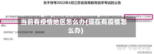 当前有疫情地区怎么办(现在有疫情怎么办)