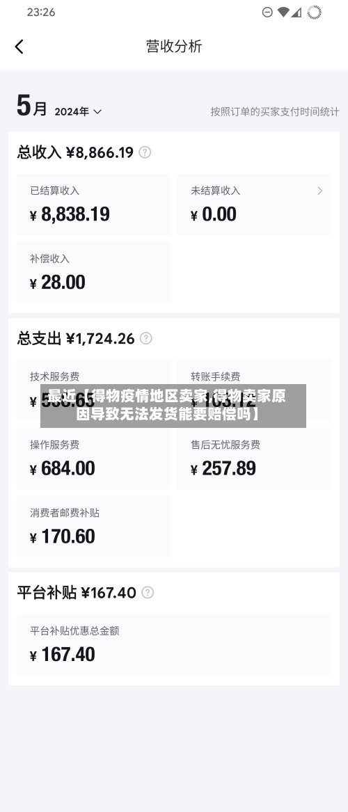 最近【得物疫情地区卖家,得物卖家原因导致无法发货能要赔偿吗】-第2张图片