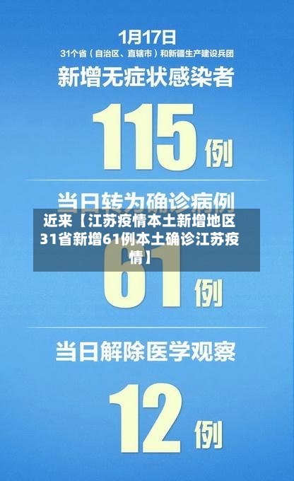 近来【江苏疫情本土新增地区31省新增61例本土确诊江苏疫情】-第3张图片