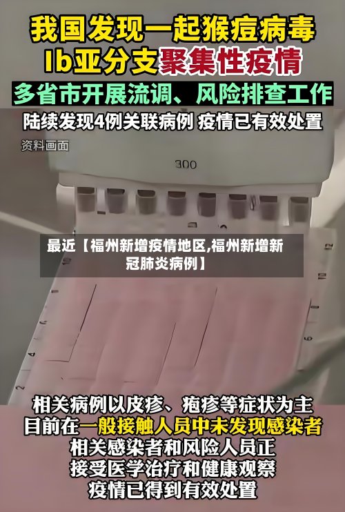 最近【福州新增疫情地区,福州新增新冠肺炎病例】