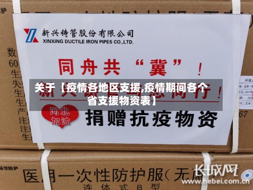 关于【疫情各地区支援,疫情期间各个省支援物资表】-第2张图片