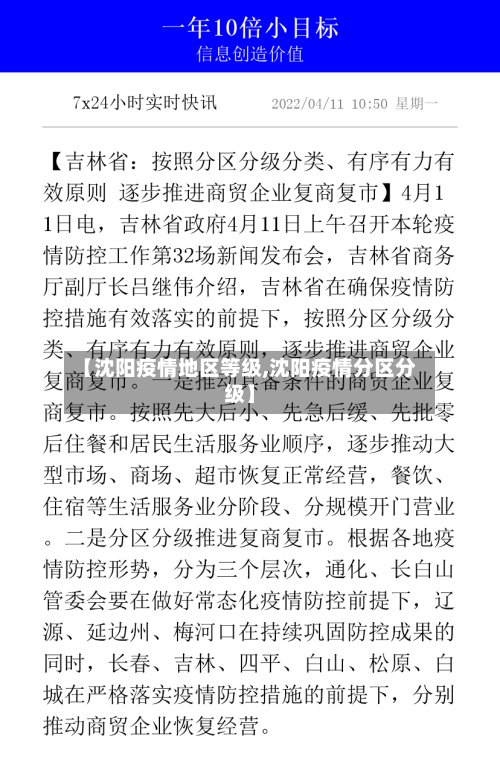 【沈阳疫情地区等级,沈阳疫情分区分级】