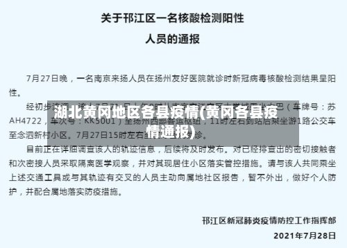 湖北黄冈地区各县疫情(黄冈各县疫情通报)