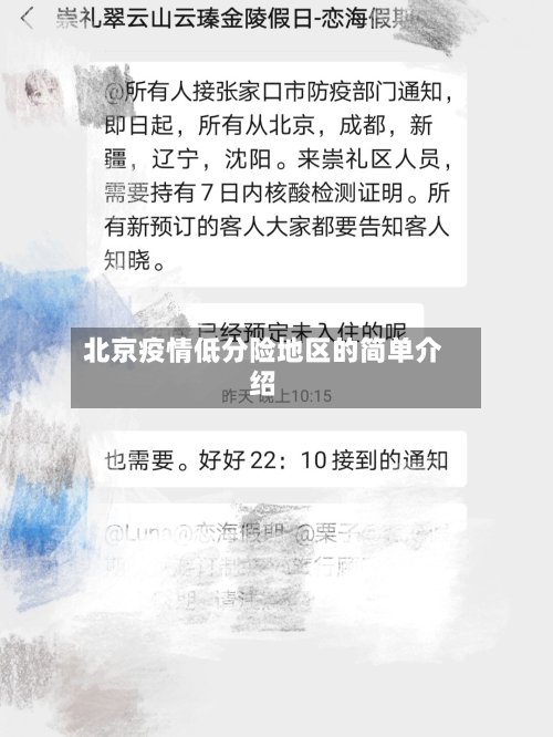 北京疫情低分险地区的简单介绍