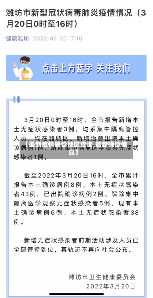 【最新疫情确诊地区查询,最新确诊信息】