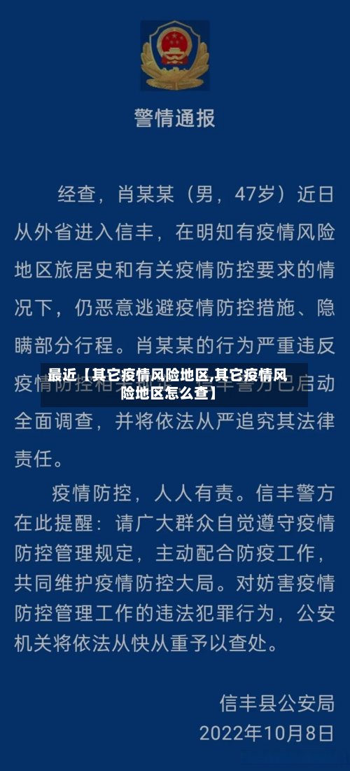 最近【其它疫情风险地区,其它疫情风险地区怎么查】-第3张图片