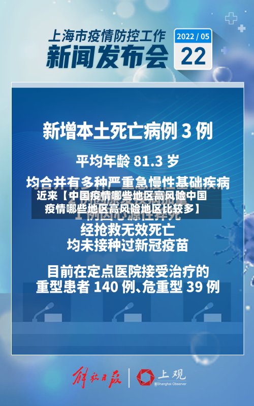 近来【中国疫情哪些地区高风险中国疫情哪些地区高风险地区比较多】