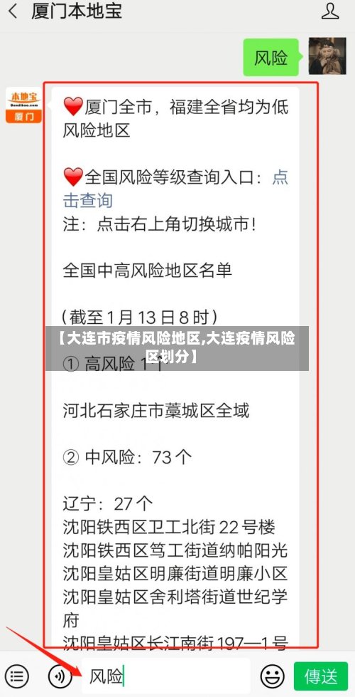 【大连市疫情风险地区,大连疫情风险区划分】-第2张图片