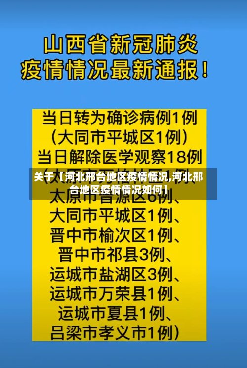 关于【河北邢台地区疫情情况,河北邢台地区疫情情况如何】-第3张图片