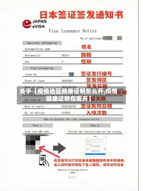 关于【疫情地区健康证明怎么开,疫情健康证明在哪开】
