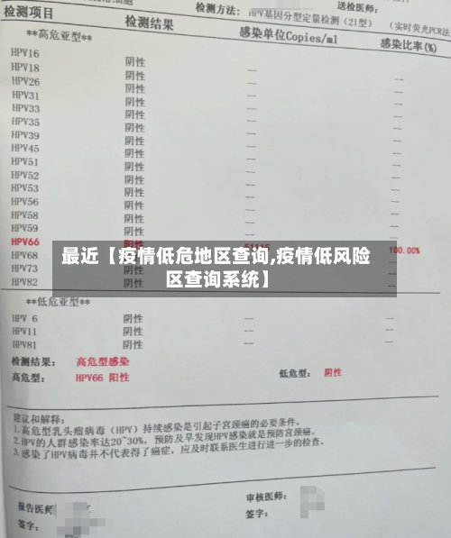 最近【疫情低危地区查询,疫情低风险区查询系统】