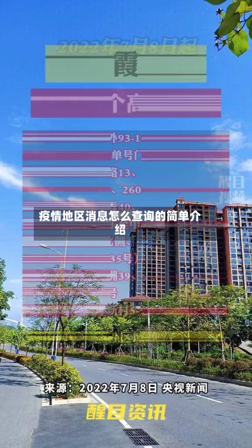 疫情地区消息怎么查询的简单介绍-第3张图片