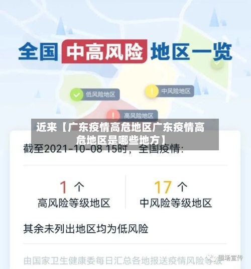 近来【广东疫情高危地区广东疫情高危地区是哪些地方】-第3张图片