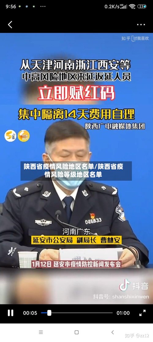 陕西省疫情风险地区名单/陕西省疫情风险等级地区名单