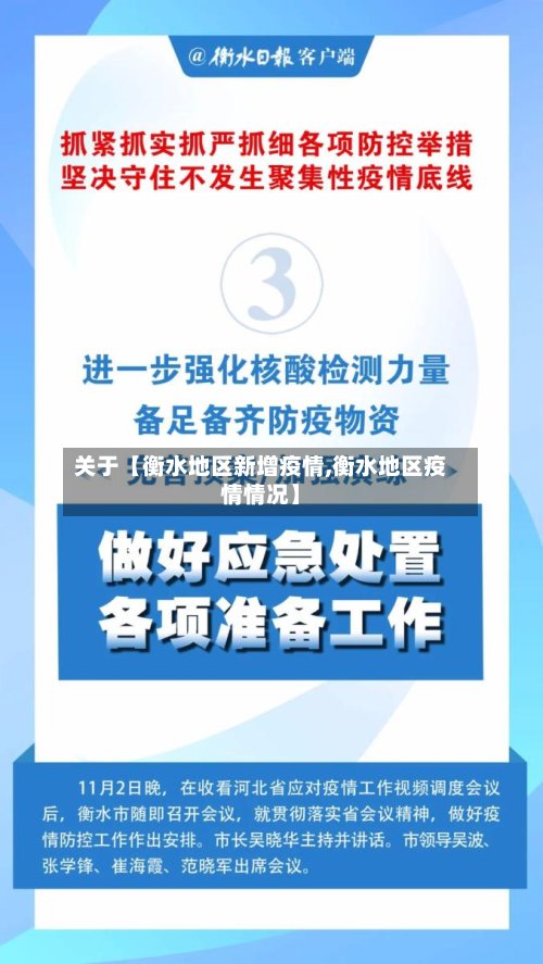 关于【衡水地区新增疫情,衡水地区疫情情况】-第3张图片