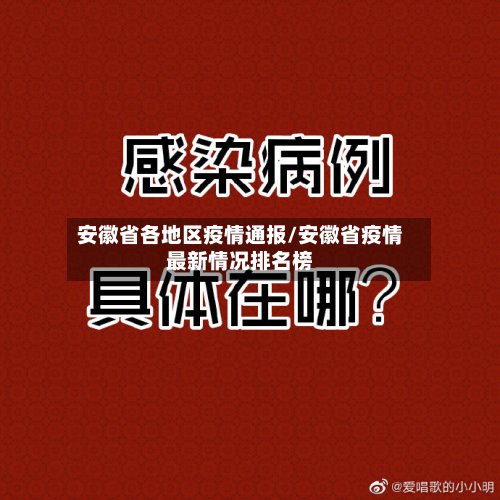 安徽省各地区疫情通报/安徽省疫情最新情况排名榜-第3张图片