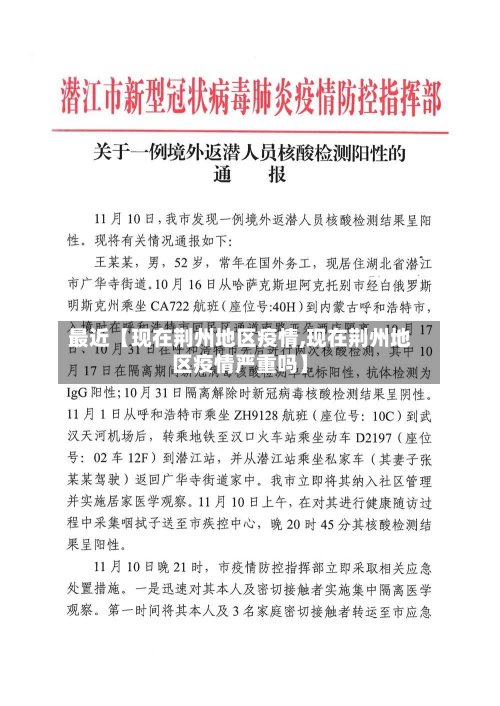 最近【现在荆州地区疫情,现在荆州地区疫情严重吗】-第2张图片
