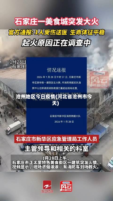 沧州地区今日疫情(河北省沧州市今天)