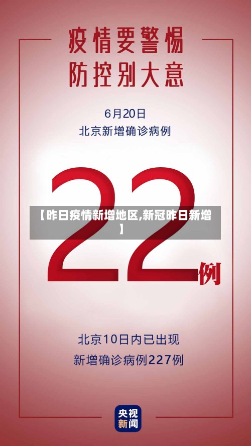 【昨日疫情新增地区,新冠昨日新增】