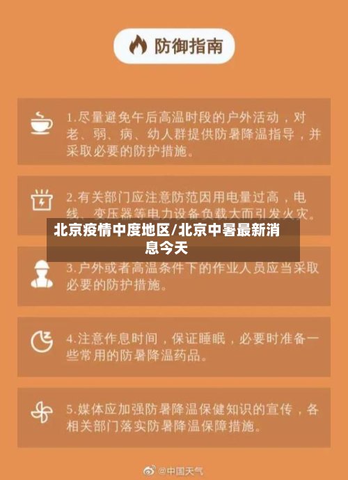 北京疫情中度地区/北京中暑最新消息今天