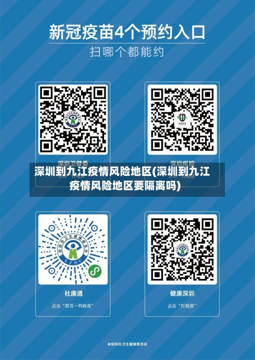 深圳到九江疫情风险地区(深圳到九江疫情风险地区要隔离吗)