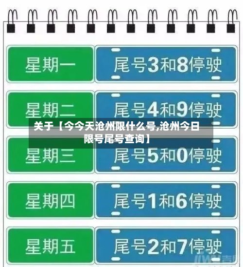 关于【今今天沧州限什么号,沧州今日限号尾号查询】-第2张图片